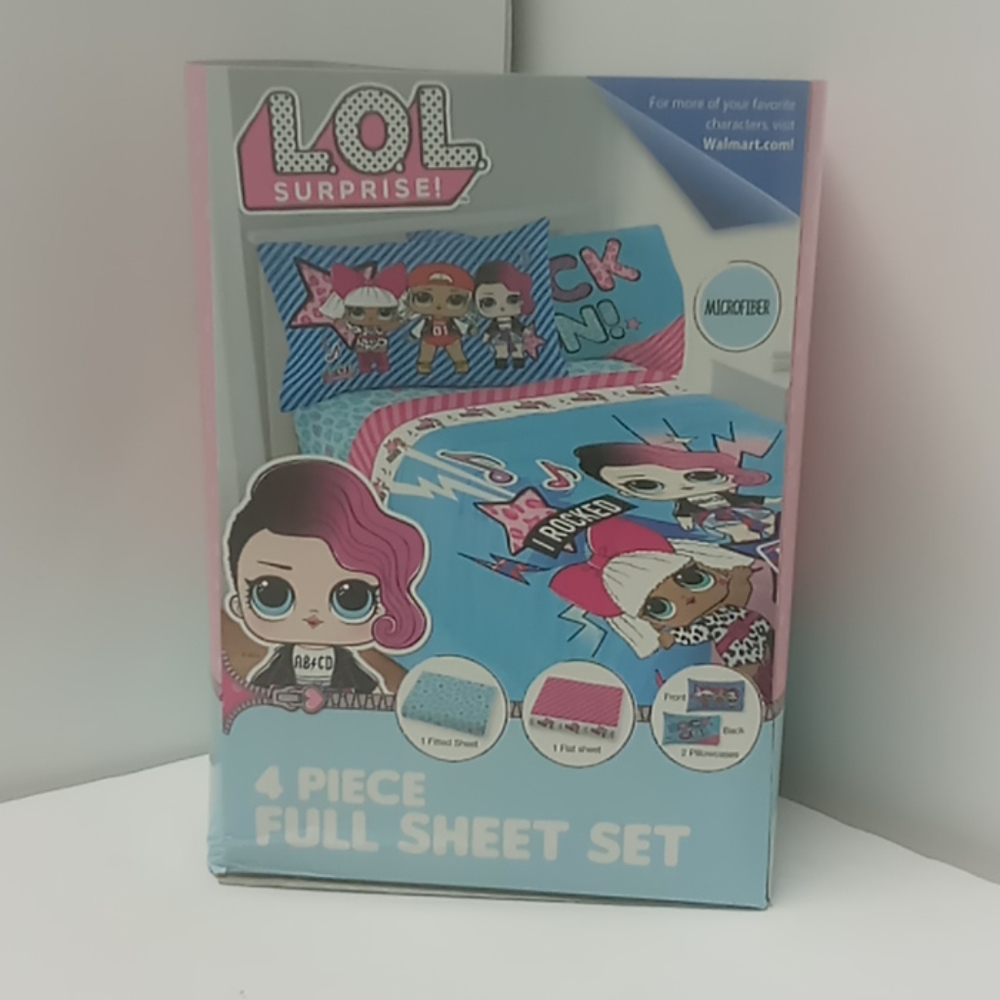 L.O.L Surprise full sheet set